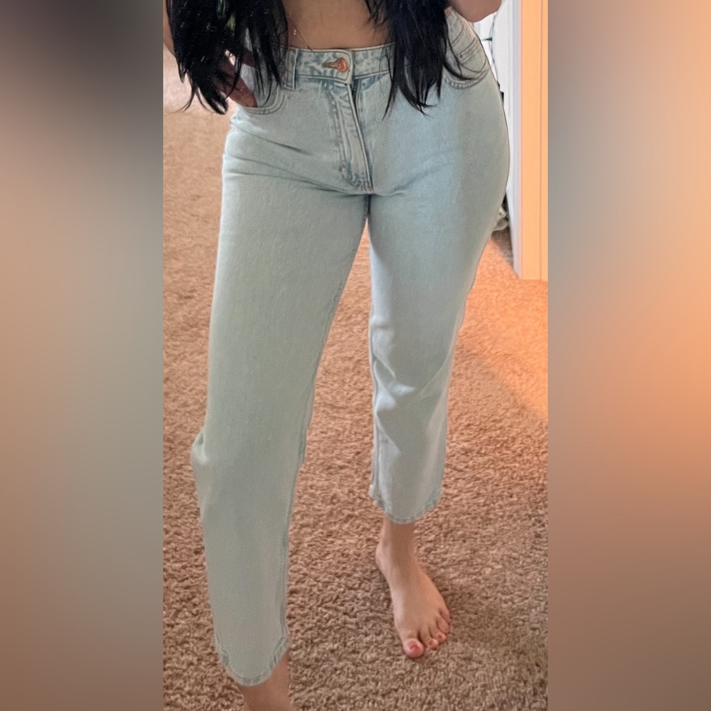 Zara High Waisted Jeans